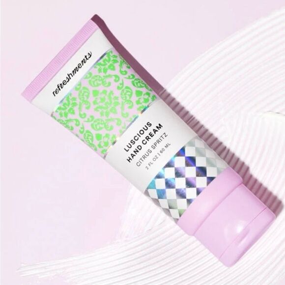 ⭐️3/$25⭐️ Refreshments Luscious Hand Cream Citrus Spritz 2 Fl. Oz. - Picture 4 of 6